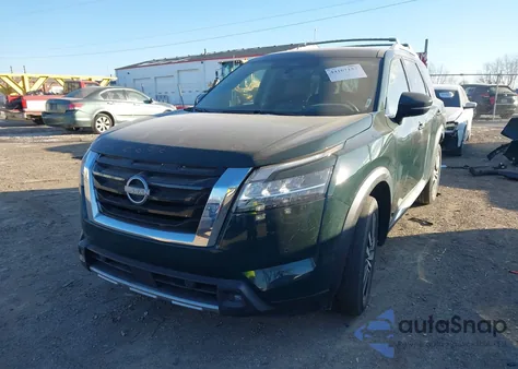 2023 Nissan Pathfinder Platinum 4Wd из США, поврежденный, VIN 5N1DR3DK4PC223747